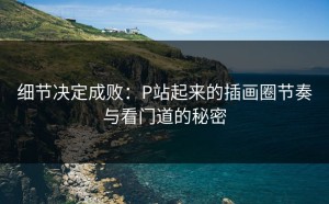 细节决定成败：P站起来的插画圈节奏与看门道的秘密